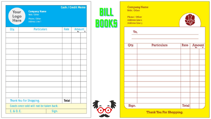 Bill Books Online Delivery in Bangalore Bill Books Online Delivery in Bangalore