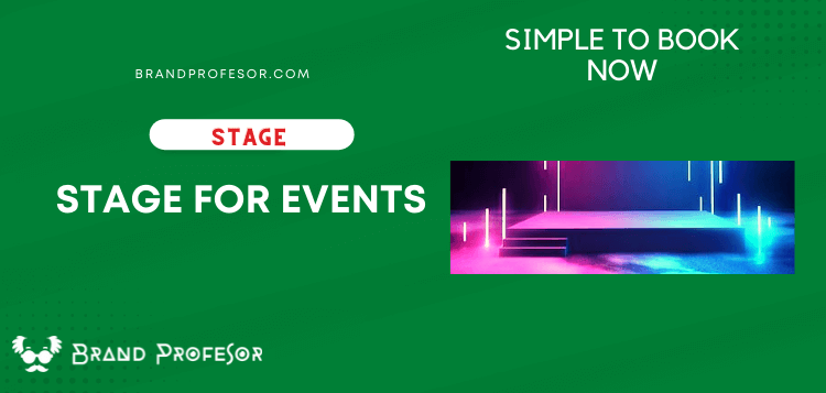 Stage for events Stage for events